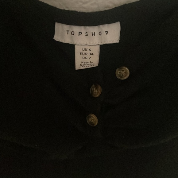 SOLD-Topshop Ribbed Baby Cami - Picture 5 of 5